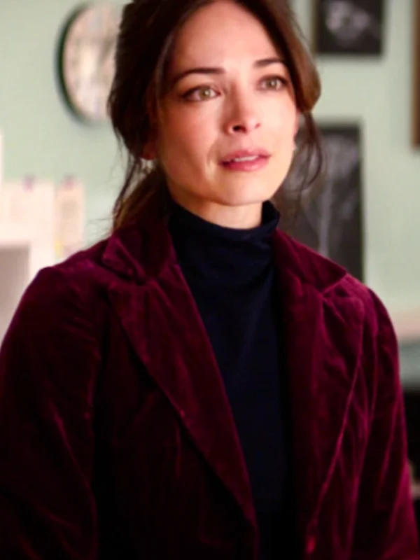 Cassandra Lee Murder in a Small Town S02 Velvet Blazer