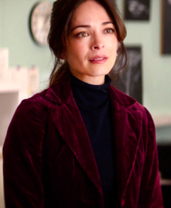 Cassandra Lee Murder in a Small Town S02 Velvet Blazer Cassandra Lee Murder in a Small Town S02 Velvet Blazer