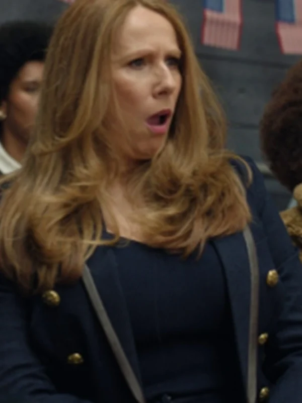 Catherine Tate Going Dutch Blue Blazer