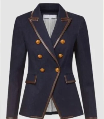 Catherine Tate Going Dutch Blue Blazer
