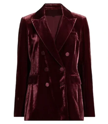 Catherine Tate Going Dutch S01 Velvet Blazer