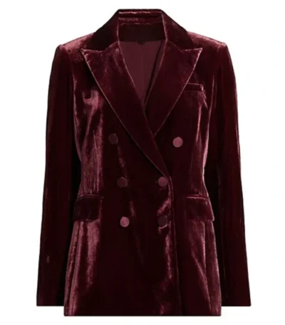 Catherine Tate Going Dutch S01 Velvet Blazer