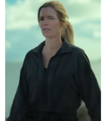 Cecilie Secrets We Keep S01 Black Running Jacket