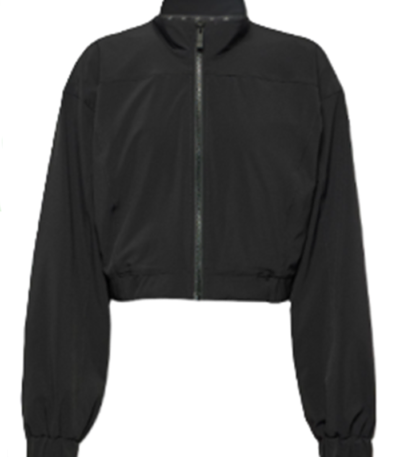 Cecilie Secrets We Keep S01 Black Running Jacket