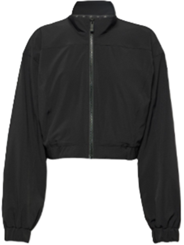 Cecilie Secrets We Keep S01 Black Running Jacket