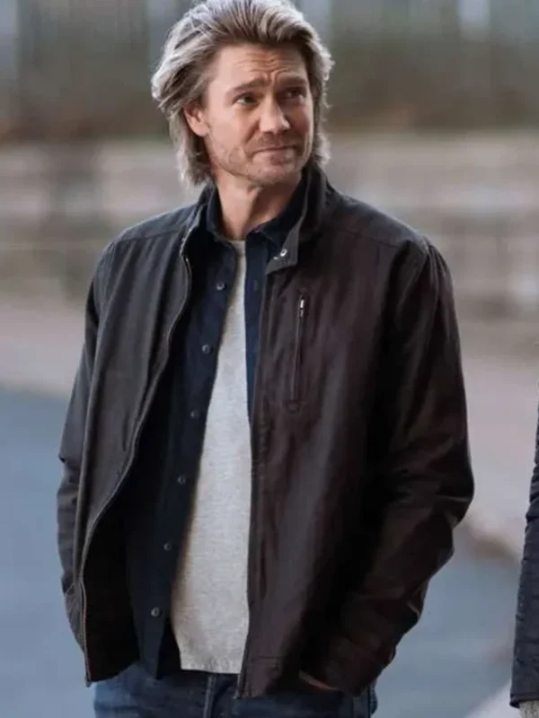 Chad Michael Murray Sullivans Crossing S03 Black Jacket