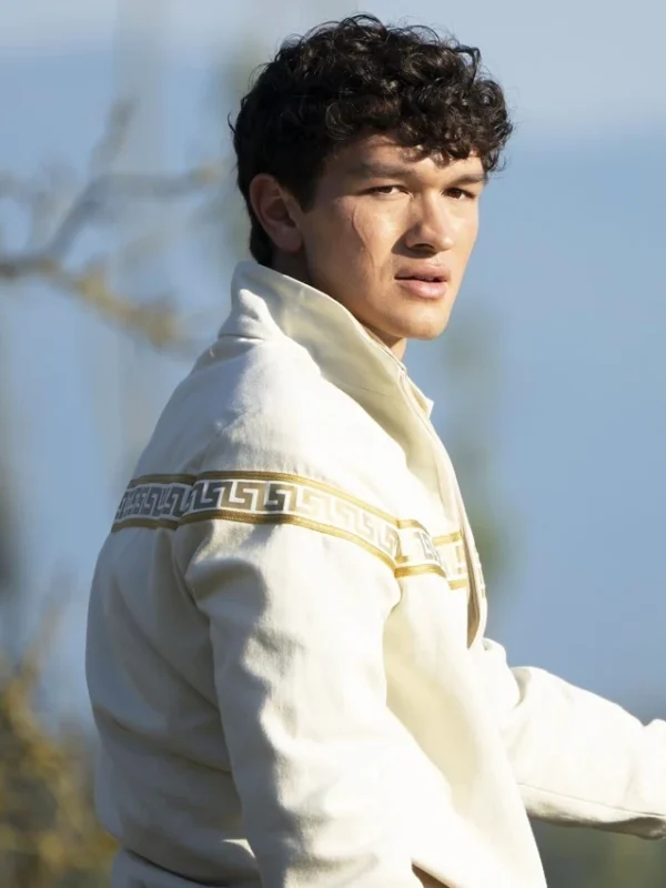 Charlie Bushnell Percy Jackson and the Olympians S02 White Jacket