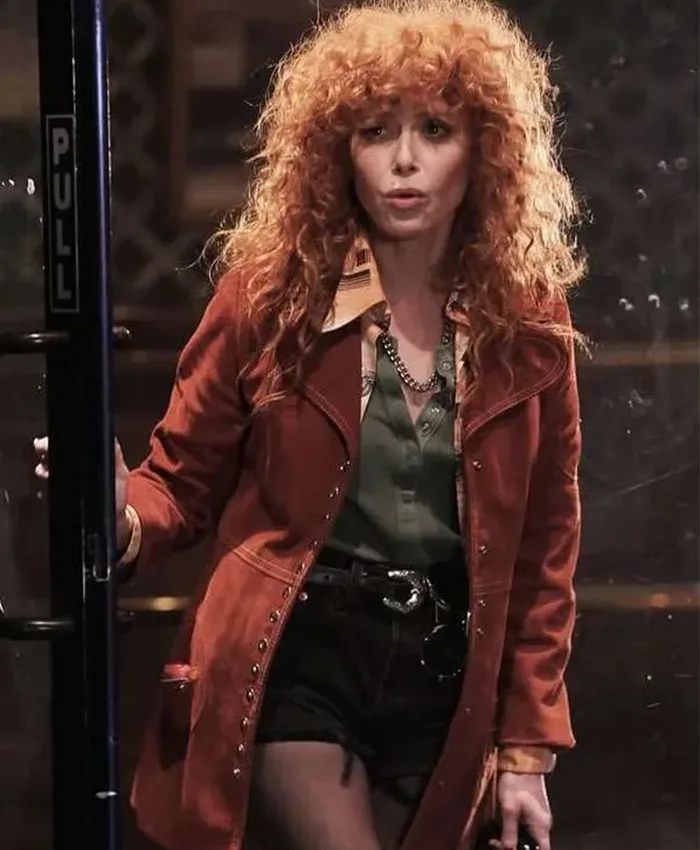 Charlie Cale Poker Face S02 Suede Leather Coat Charlie Cale Poker Face S02 Suede Leather Coat