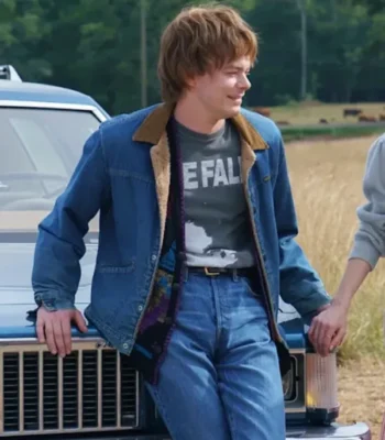 Charlie Heaton Stranger Things S05 Denim Jacket