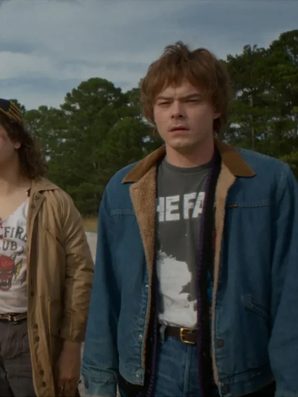Charlie Heaton Stranger Things S05 Denim Jacket