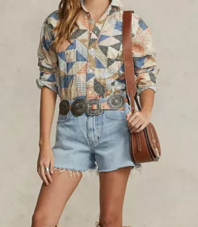 Charlie’s Mom The Runarounds S01 Patchwork Shirt