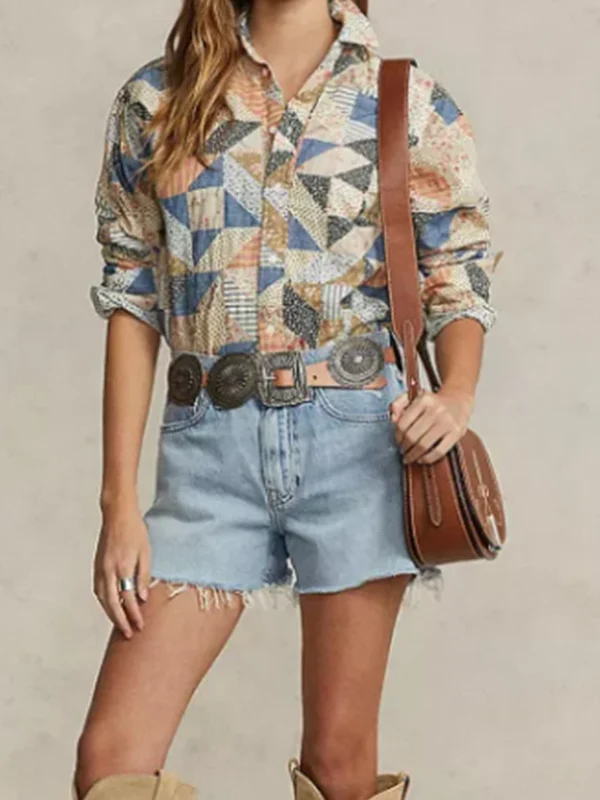 Charlie’s Mom The Runarounds S01 Patchwork Shirt