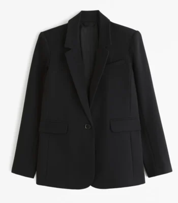 Chelsea DeBoer Down Home Fab S03 Black Blazer
