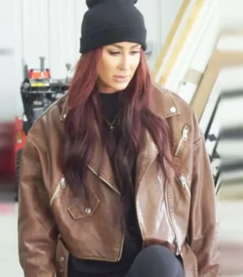 Chelsea DeBoer Down Home Fab S03 Brown Jacket