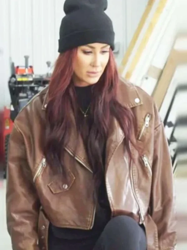 Chelsea DeBoer Down Home Fab S03 Brown Jacket