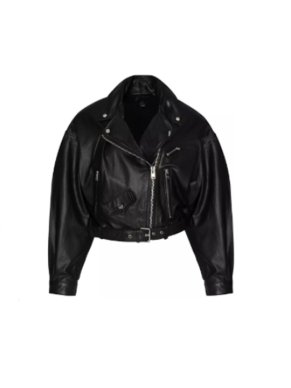 Chelsea DeBoer Down Home Fab S03 Cropped Leather Jacket