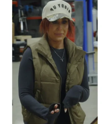Chelsea DeBoer Down Home Fab S03 Olive Green Vest