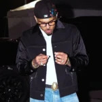 Chris Brown Boston Black Jacket