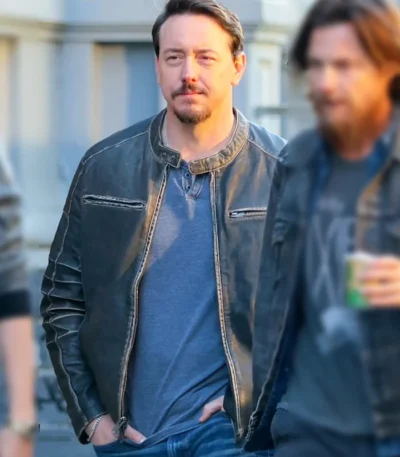 Chris Coy Black Rabbit Black Leather Jacket