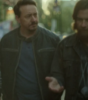 Chris Coy Black Rabbit Black Leather Jacket
