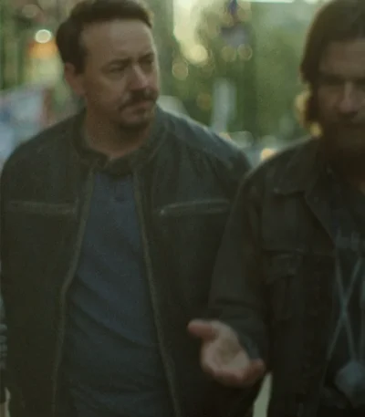 Chris Coy Black Rabbit Black Leather Jacket