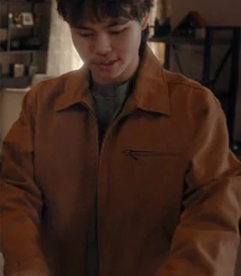 Chris De La Rosa The Cleaning Lady S04 Brown Jacket