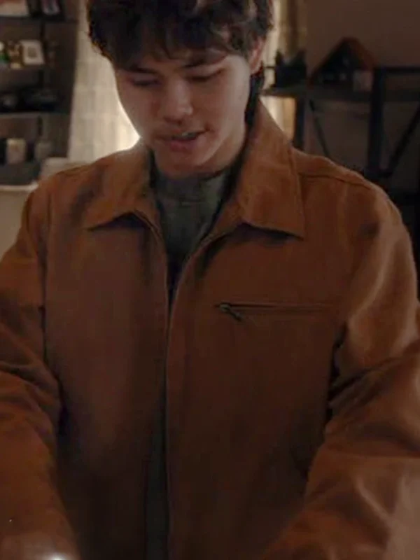 Chris De La Rosa The Cleaning Lady S04 Brown Jacket