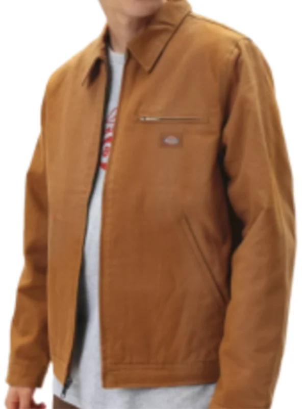 Chris De La Rosa The Cleaning Lady S04 Brown Jacket