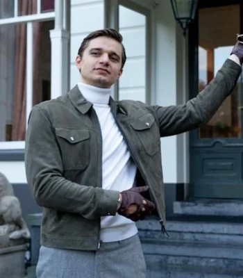 Chris Peters Nemesis S01 Grey Suede Jacket