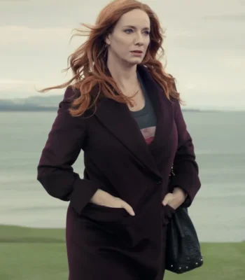 Christina Hendricks Small Town, Big Story S01 Wool Coat