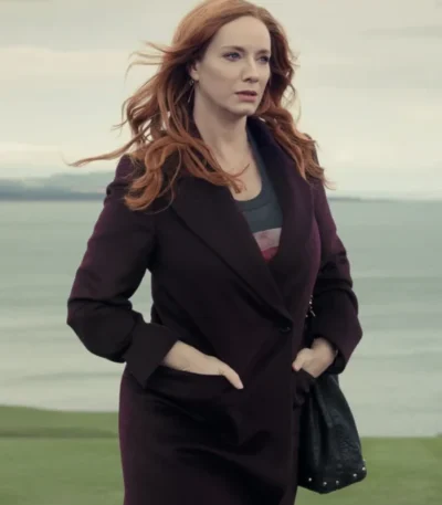 Christina Hendricks Small Town, Big Story S01 Wool Coat