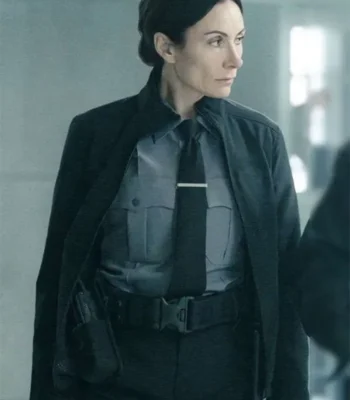 Cindy Stephens Mayor of Kingstown S04 Black Cotton Jacket