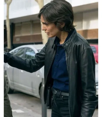 City of Shadows Rebeca Garrido Leather Jacket