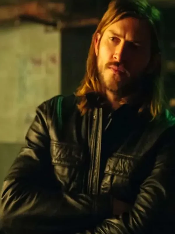 Clayton Danvers Bitten Black Leather Jacket