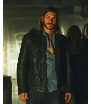 Clayton Danvers Bitten Black Leather Jacket