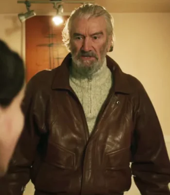 Clive Russell Pushers S01 Brown Leather Jacket