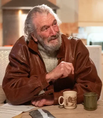 Clive Russell Pushers S01 Brown Leather Jacket