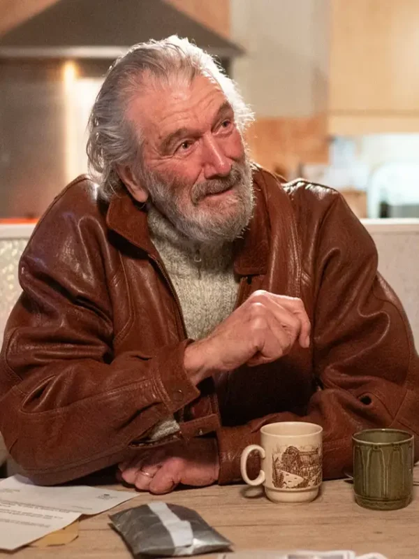 Clive Russell Pushers S01 Brown Leather Jacket
