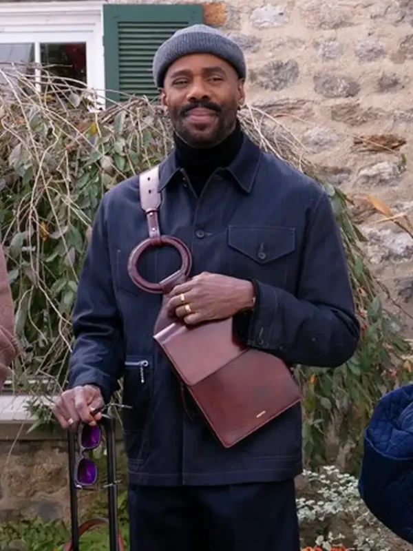 Colman Domingo The Four Seasons S01 Blue Jacket