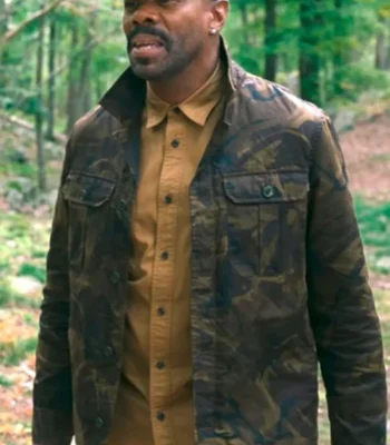Colman Domingo The Four Seasons S01 Camo Jacket