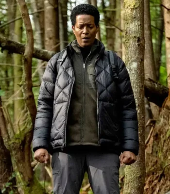 Corey Reynolds Resident Alien S04 Black Quilted Jacket
