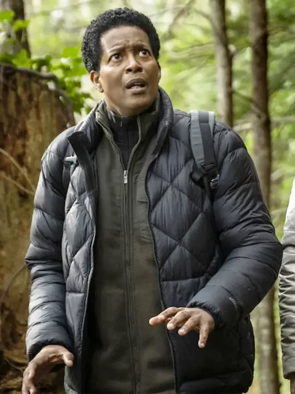 Corey Reynolds Resident Alien S04 Black Quilted Jacket