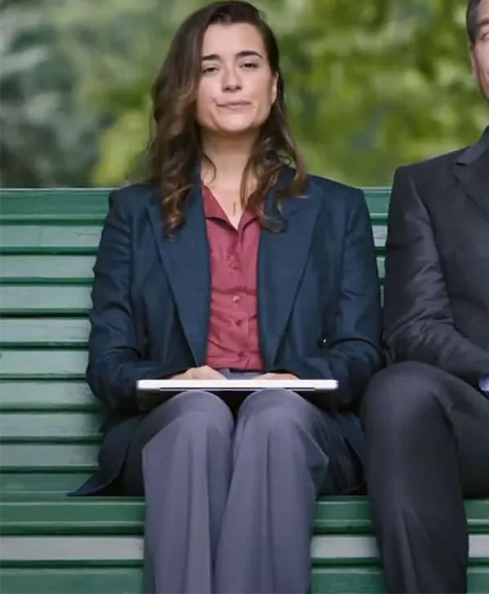 Cote de Pablo NCIS Tony & Ziva Blue Blazer Cote de Pablo NCIS Tony & Ziva Blue Blazer