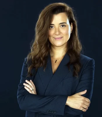 Cote de Pablo NCIS Tony and Ziva S01 Blue Blazer