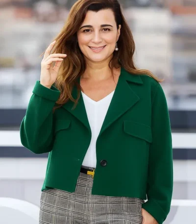 Cote de Pablo NCIS Tony and Ziva S01 Green Jacket