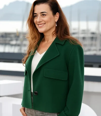 Cote de Pablo NCIS Tony and Ziva S01 Green Jacket