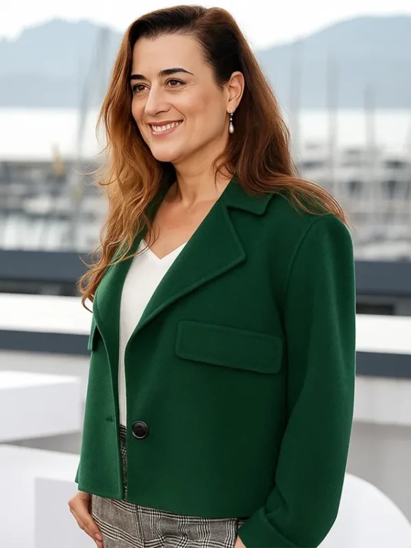 Cote de Pablo NCIS Tony and Ziva S01 Green Jacket