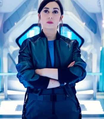 Cristin Milioti Black Mirror S07 Bomber Leather Jacket