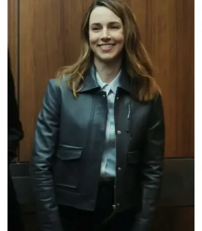 Cross Kayla Craig Black Leather Jacket