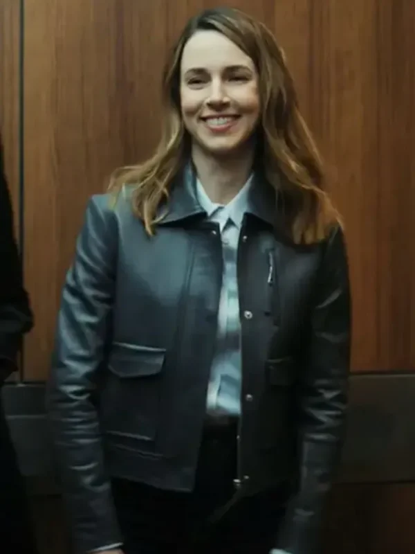 Cross Kayla Craig Black Leather Jacket